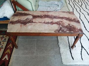 Tavolino di marmo vintage
