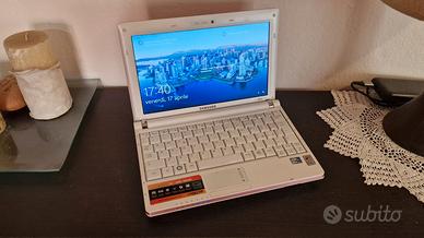Netbook Samsung NC10 Rosa - Completo di Accessori
