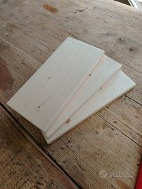 Tavola rettangolare legno set 3 pezzi  14x30 circa