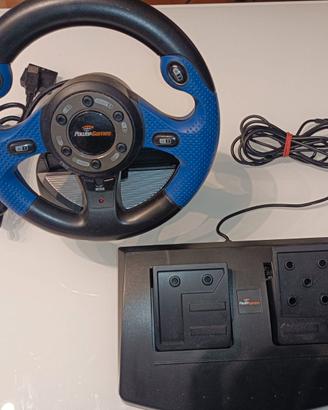 Volante PS2 con pedaliera