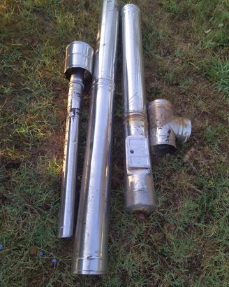 tubi inox per canne fumarie 