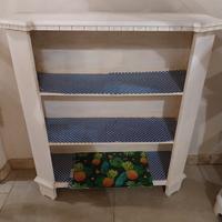 libreria/credenzina aperta ristrutturata shabby