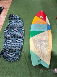 Tavola da surf Roxy – Mark Phipps Design + sacca
