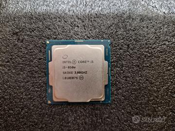 Processore CPU Intel i5-8500 6 Core L3 9 Mb Win11