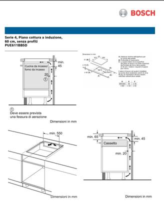piano cottura induzione Bosch 