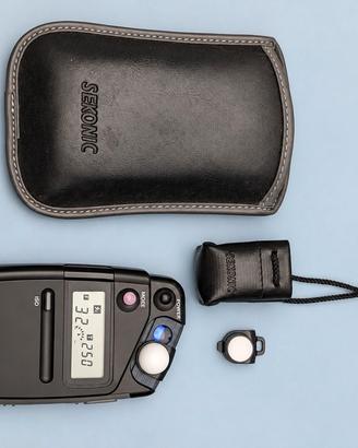 Esposimetro Sekonic L-308B Flashmate con custodia