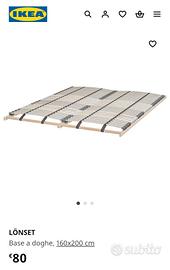 coppia di doghe in legno ikea