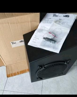 subwoofer stereo auto Tech Wifa 200W nero 8''