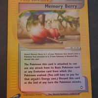 carte POKEMON TRAINER MEMORY
