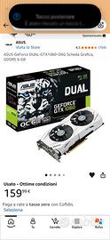 Scheda video 1060 asus