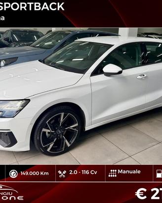 Audi A3 SPB 30 TDI Advanced FINANZIABILE