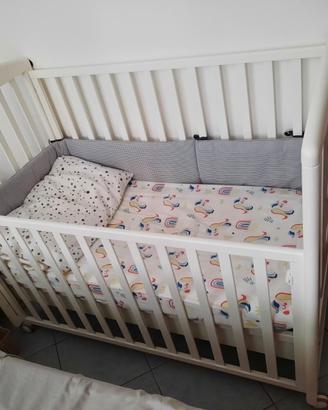Lettino bimbo con materasso 