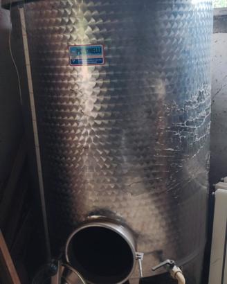serbatoio inox vino 1000L