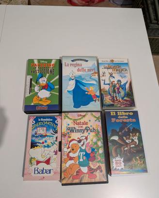 VHS cartoni per bambini