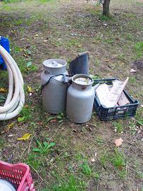 BARATTOLI PER IL LATTE ANTICHI ANNI '50