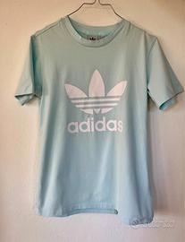 T-shirt Adidas azzurro pastello