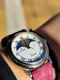 orologio da polso windrose quartz con fasi luna