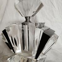 Bottiglia Decò da profumo in cristallo