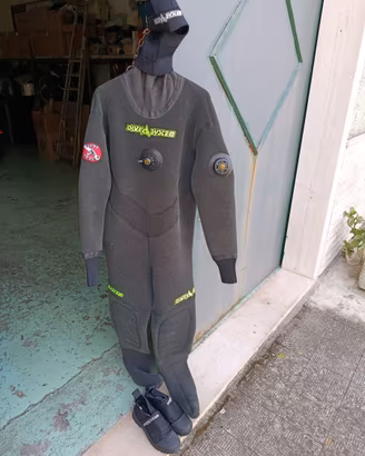 Tuta stagna trilaminata Dive Sistem