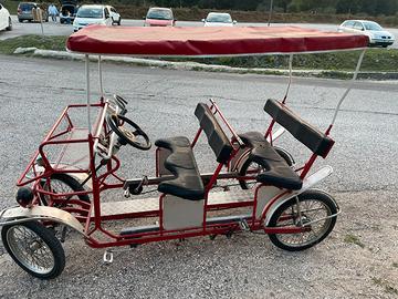 Risciò Bici Quattro Posti Pz/lotto Doppia Fila Della Bicicletta