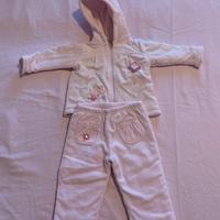 Giacca invernale 6/9 mesi Mignolo con pantaloni