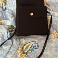 Borsa nera semplice di Sassetti