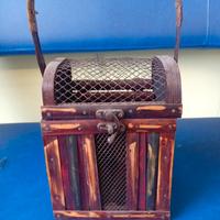 gabbietta porta uccellini vintage 