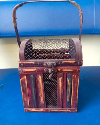 gabbietta porta uccellini vintage 