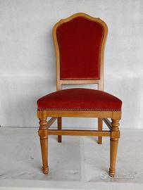 Sedie imbottite artigianali a 5 molle