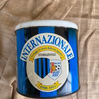 Scatola di latta Inter d’epoca