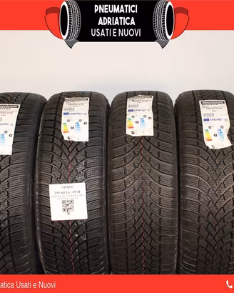 4 Gomme NUOVE 195 60 R 16 Bridgestone SPED GRATIS