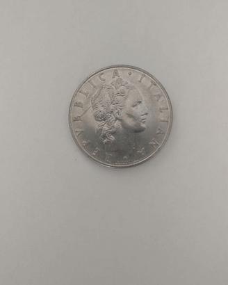 Moneta  50 lire 1978 errore di conio