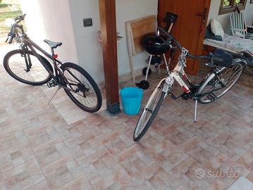 bici da donna e Mountain bike uomo