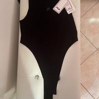 Body smanicato Fila nero tg.M