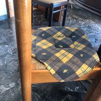 6 sedie in vecchio stile di buona conservazione