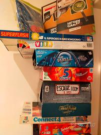 Giochi vari in scatola, giochi da tavolo