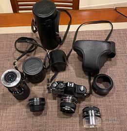 Yashika fx3 macchina fotografica