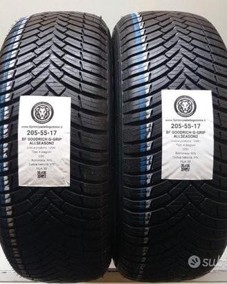 2 gomme 205 55 17 bf goodrich a10981