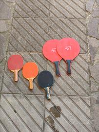 Racchette da ping pong e racchettoni da spiaggia 