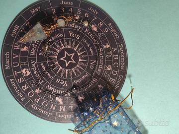 pendolo esoterico con tavola 