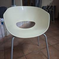 n.1 sedia - colore beige