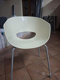 n.1 sedia - colore beige