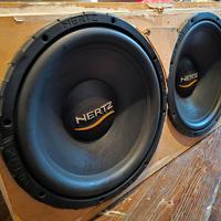 Coppia subwoofers HERTZ HX380D + ES380