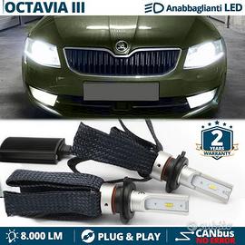 Kit Lampadine LED per Skoda OCTAVIA 3 Anabbagliant