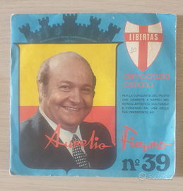 Aurelio Fierro 45 giri LIBERTAS Democrazia Cristia