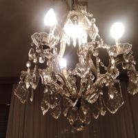 Lampadario cristallo veneziano inizio 900 da Venez