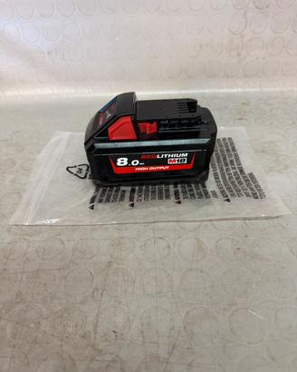 Batteria Milwaukee m18 8 ah nuova