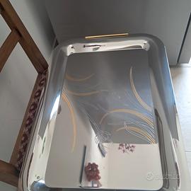 Vassoio in acciaio inox