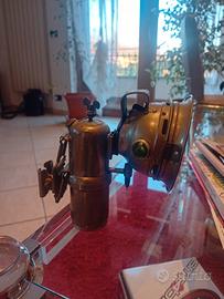 faro fanale x bici o moto anni 20 in argento