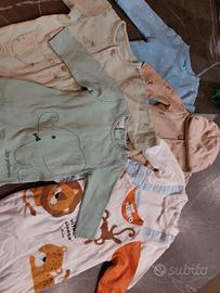 set tutine per neonato 0 mesi